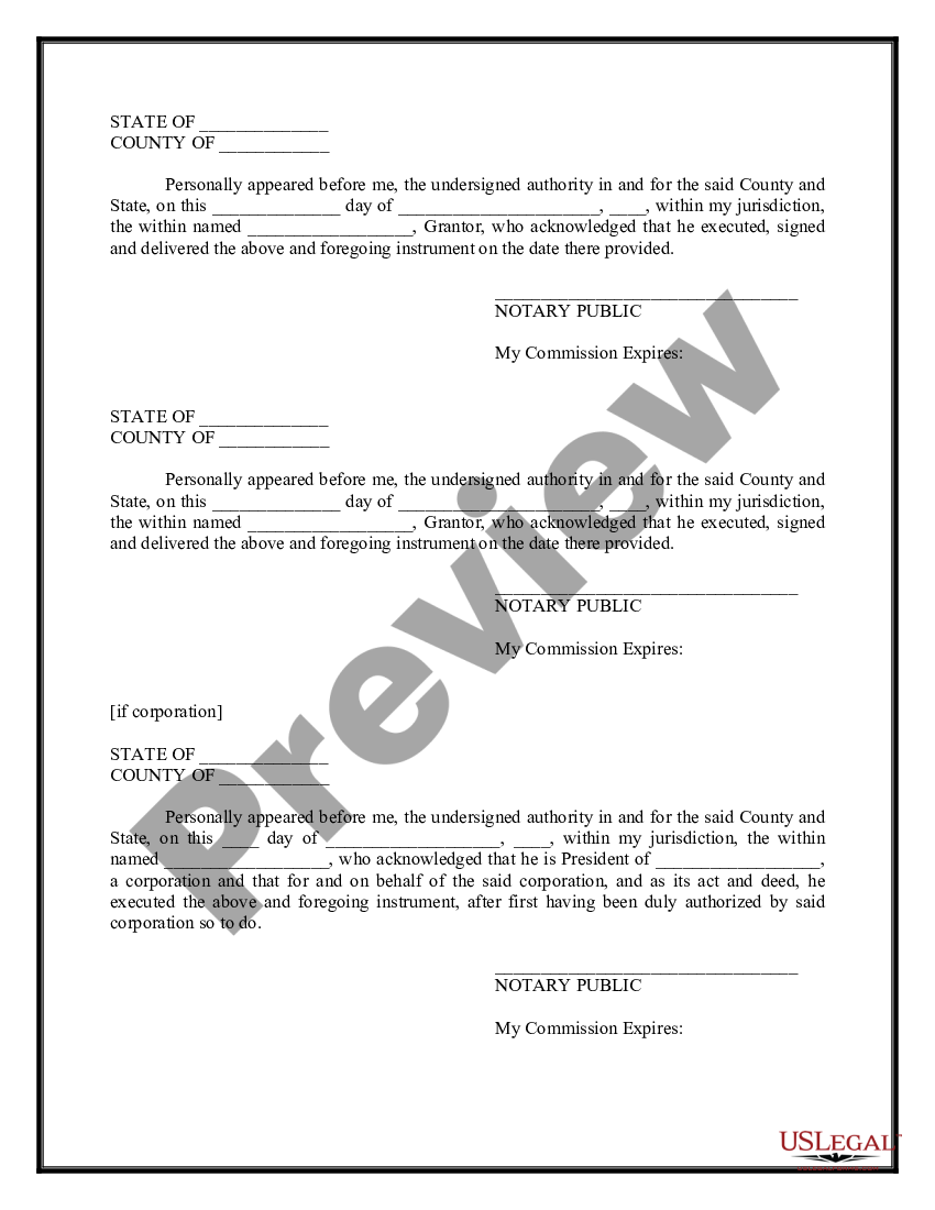 General Right-of-Way Instrument - Of Right Way | US Legal Forms