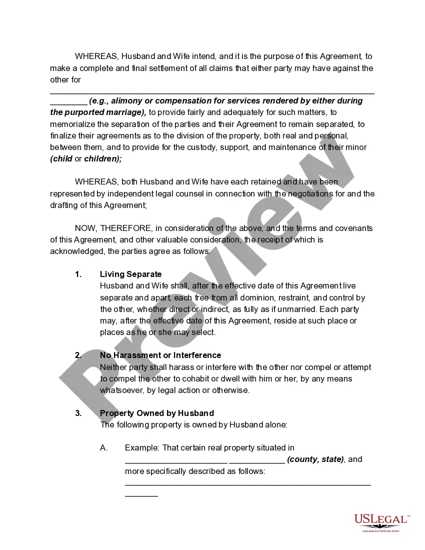 Get Annulment Property Settlement, Child Support, and Custody Agreement Preview Annulment Property Settlement, Child Support, and Custody Agreement