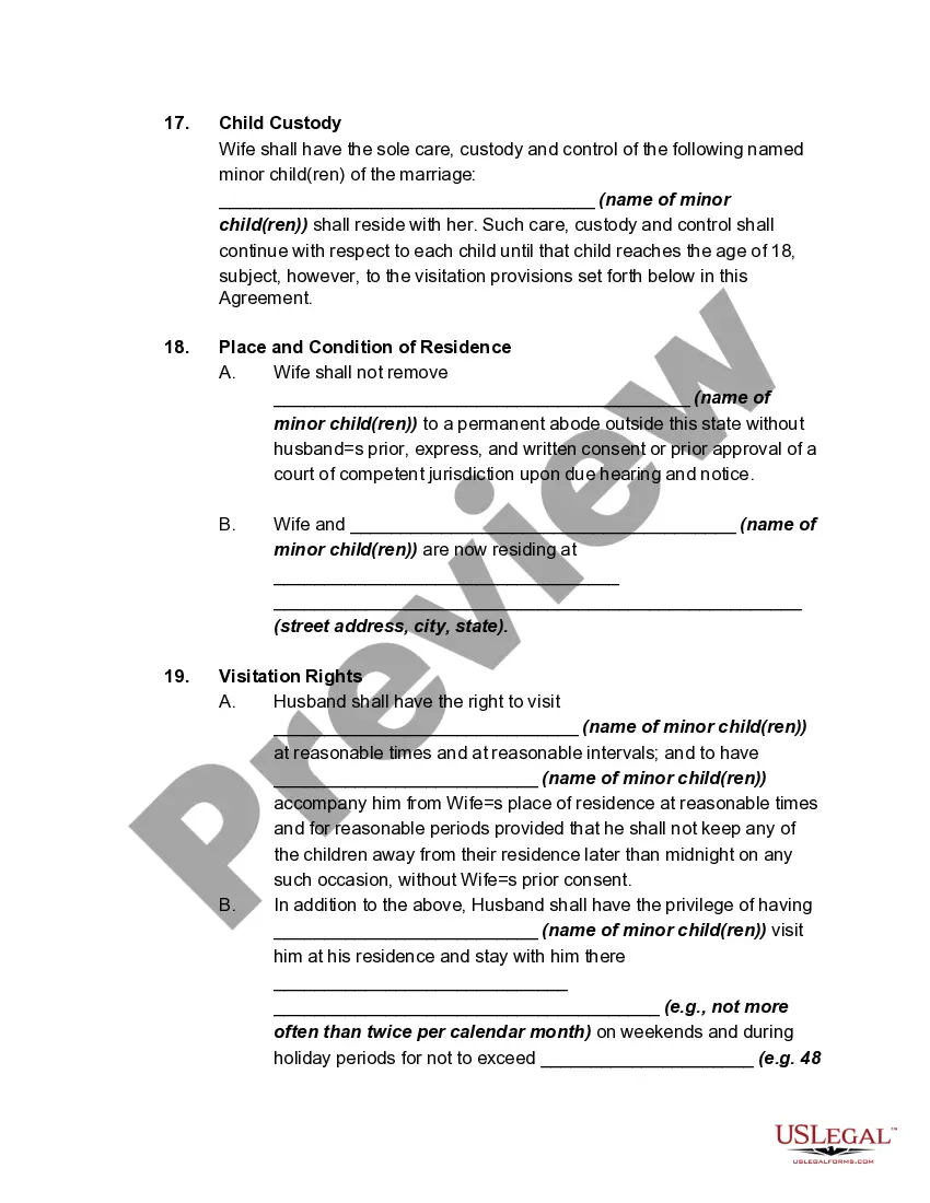 Get Annulment Property Settlement, Child Support, and Custody Agreement Preview Annulment Property Settlement, Child Support, and Custody Agreement