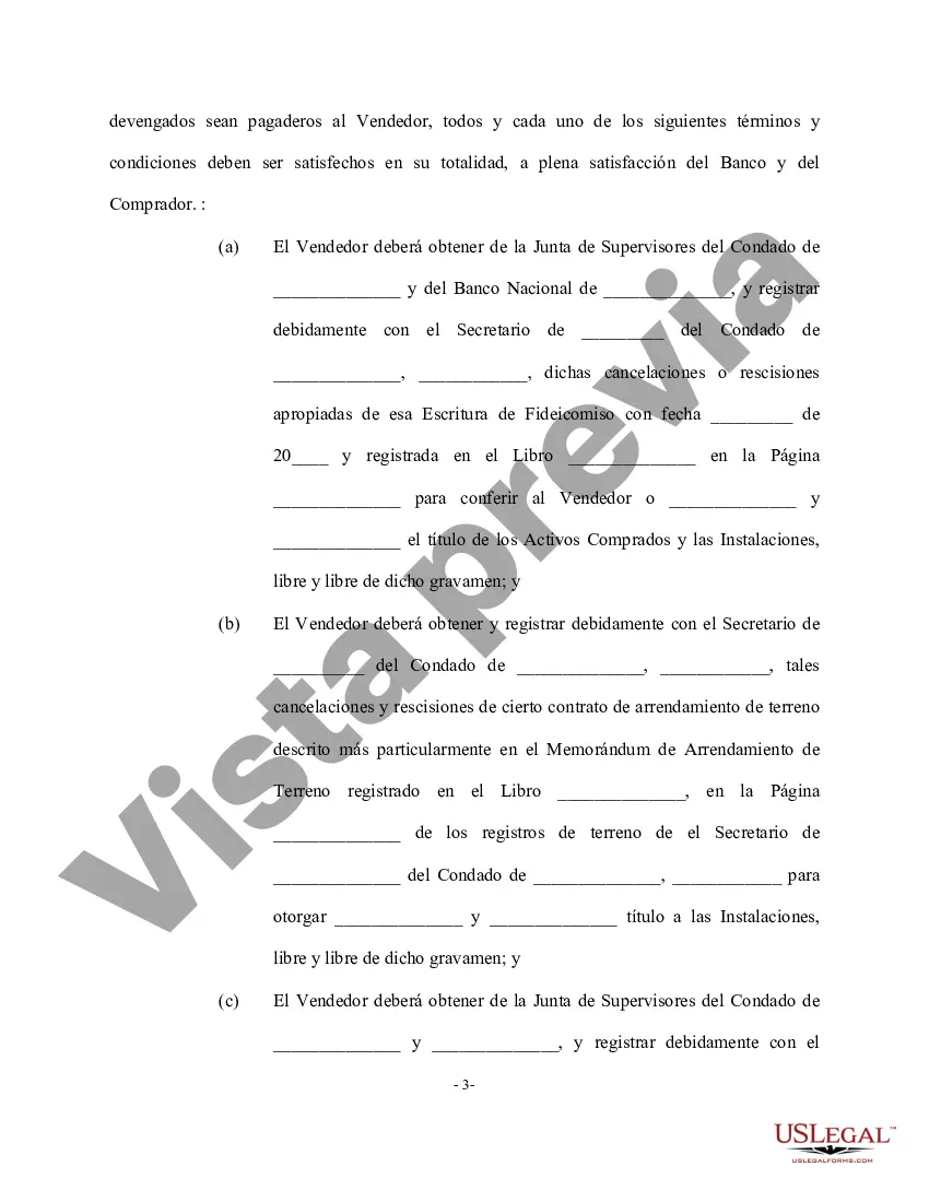 Preview Acuerdo de depósito en garantía - Forma larga