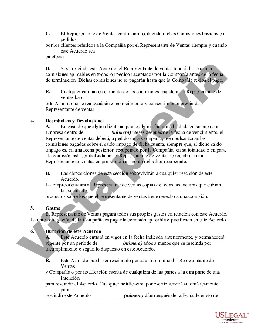Preview Acuerdo con un Representante de Ventas Individual para Referencia de Negocios