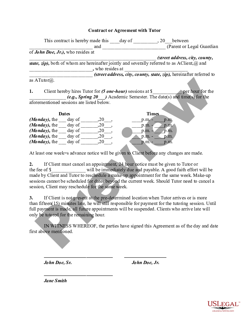 contract-or-agreement-with-tutor-contract-agreement-with-us-legal-forms