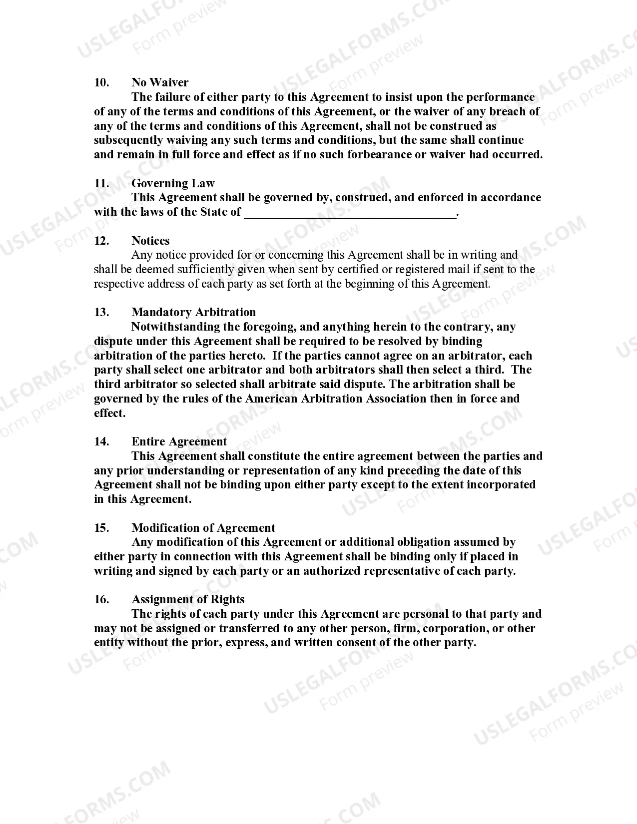 Preview Self-Employed Independent Contractor Agreement with Health Care Worker