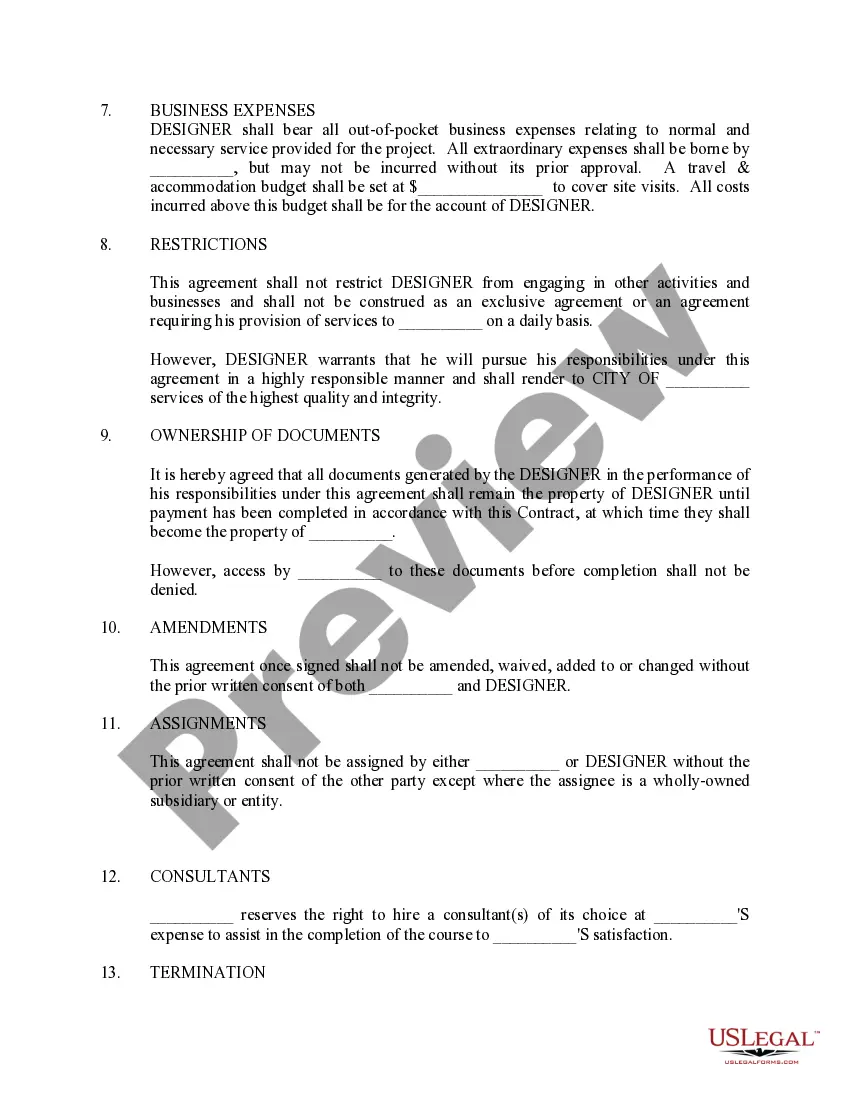 Get Golf Course Design Contract Preview Golf Course Design Contract