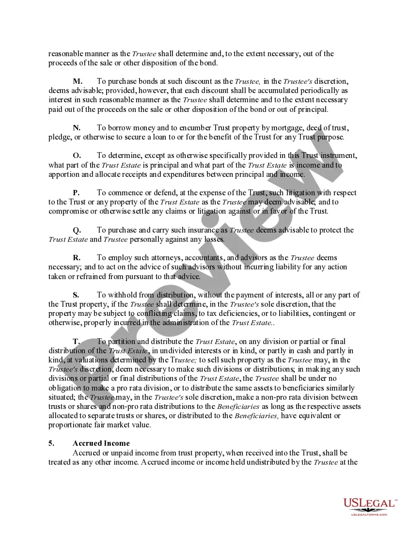 Get Trust Agreement to Hold Funds for Minor Resulting from Settlement of a Personal Injury Action Filed on Behalf of Minor Preview Trust Agreement to Hold Funds for Minor Resulting from Settlement of a Personal Injury Action Filed on Behalf of Minor
