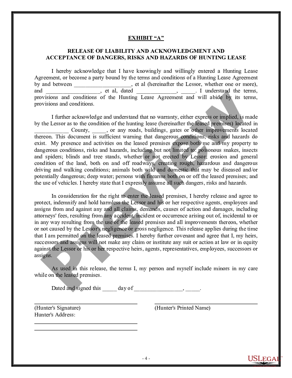 page 3 Hunting Lease - Land or Property preview