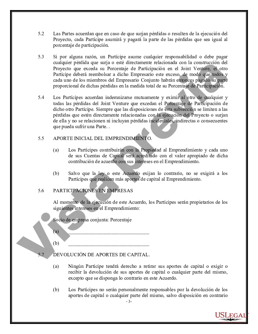 Preview Acuerdo de empresa conjunta