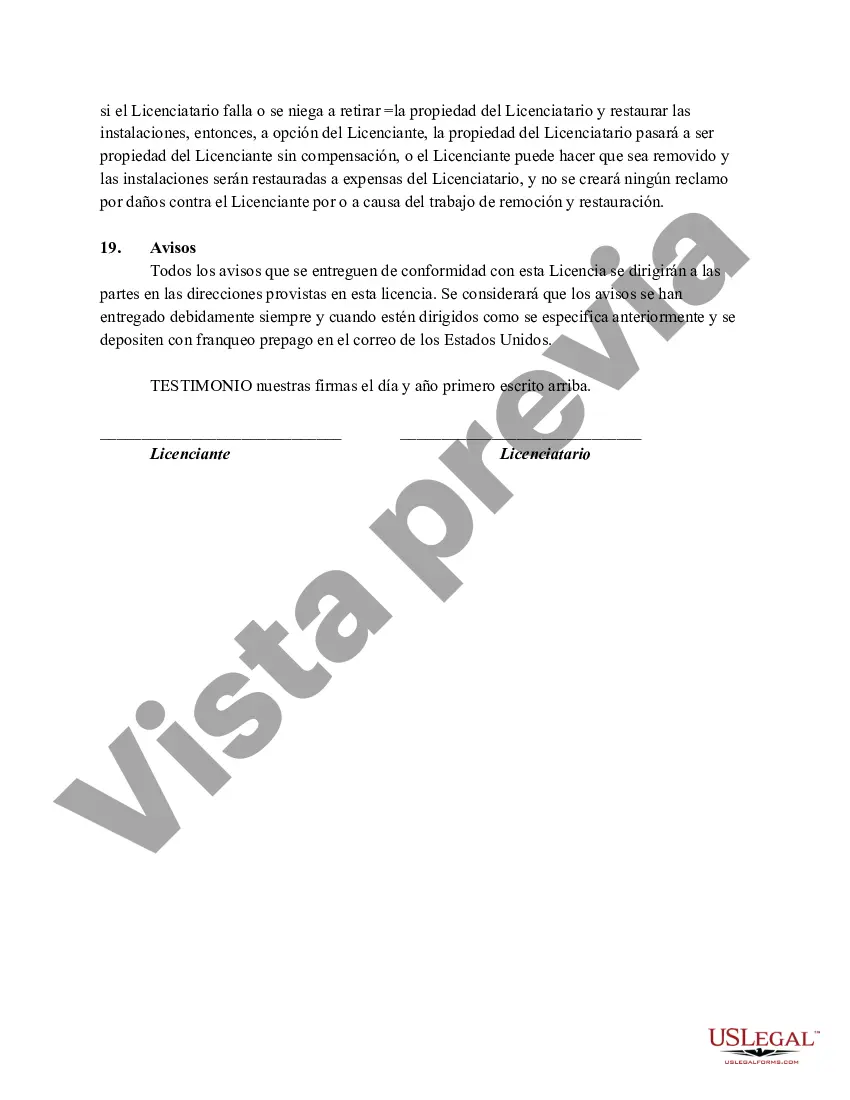Preview Acuerdo de Licencia para Pastoreo en Tierras Privadas