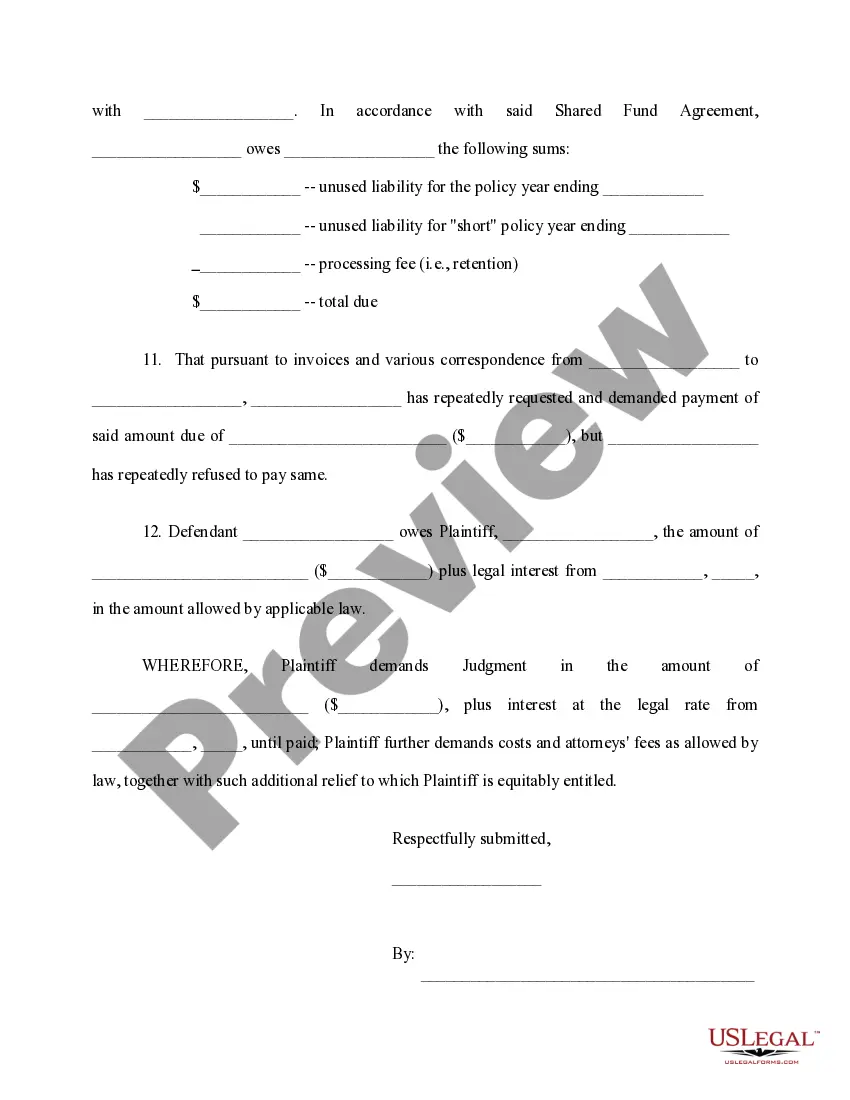 Get Complaint regarding Group Insurance Contract Preview Complaint regarding Group Insurance Contract