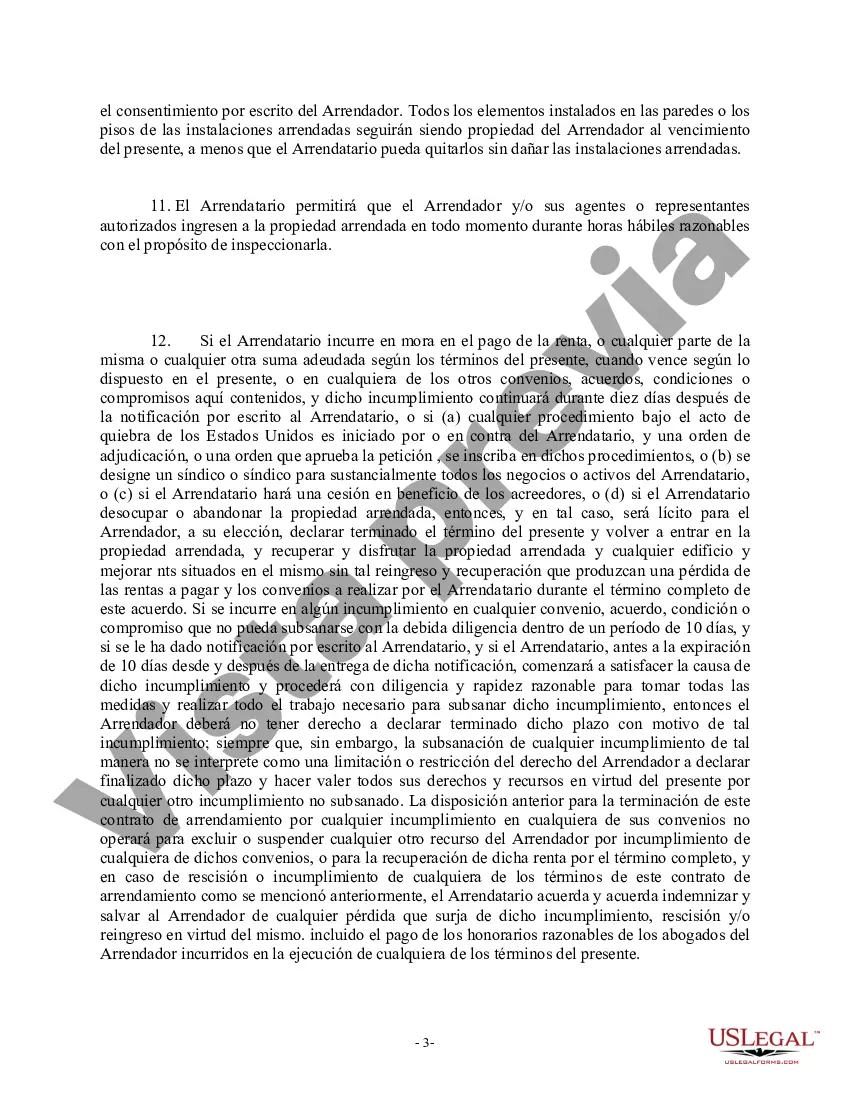 Preview Contrato de Arrendamiento - Espacio de Oficina