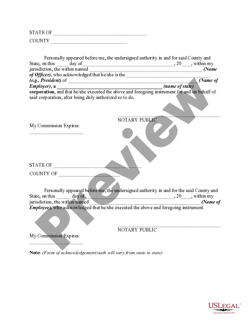 Preview Release by Employee of Claims against Employer related to Terminated Employment Including the Release of Employee Benefit and Pension Plans and Funds