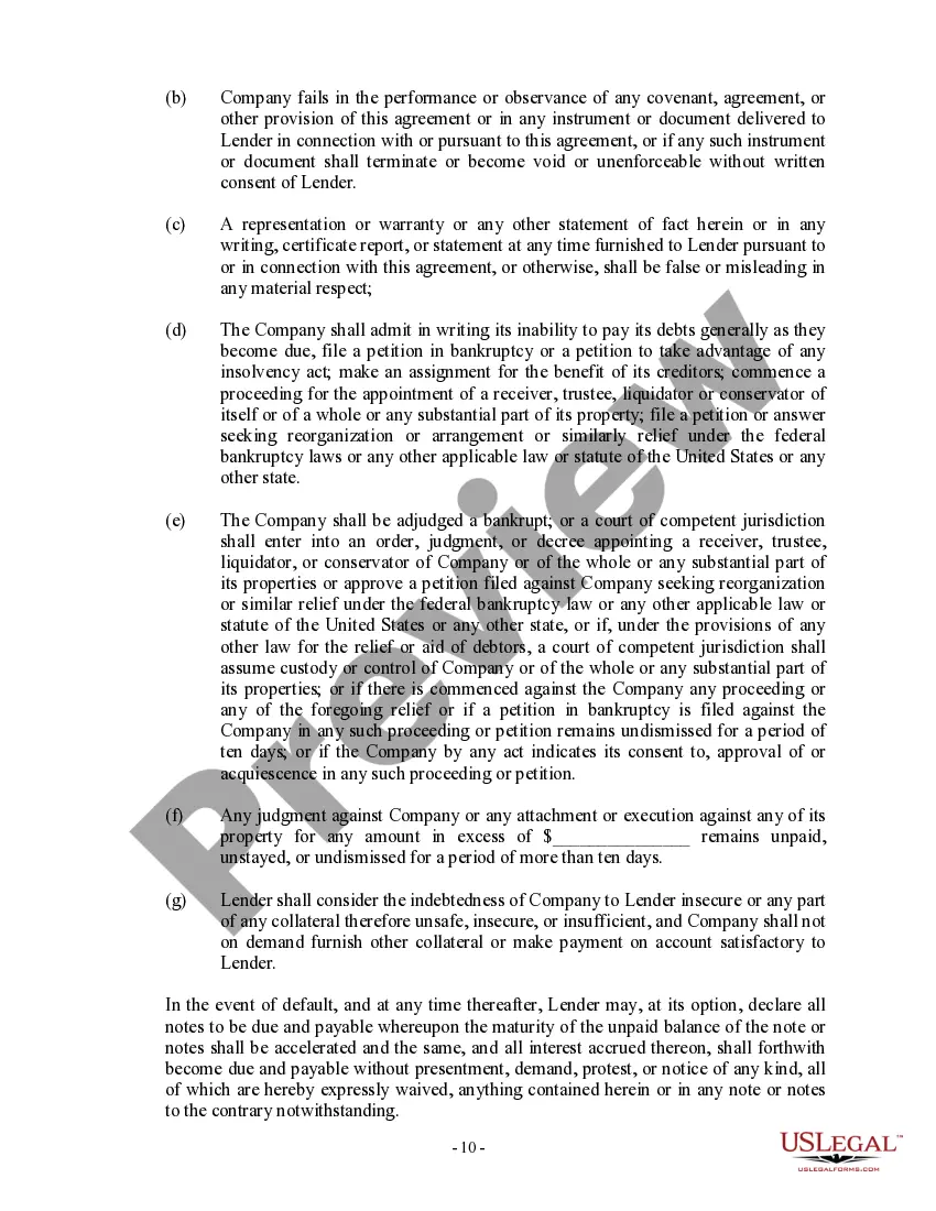 Get Loan Agreement - Long Form Preview Loan Agreement - Long Form