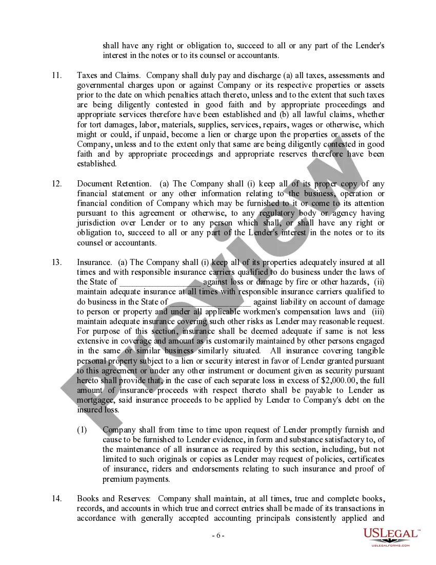 Get Loan Agreement - Long Form Preview Loan Agreement - Long Form