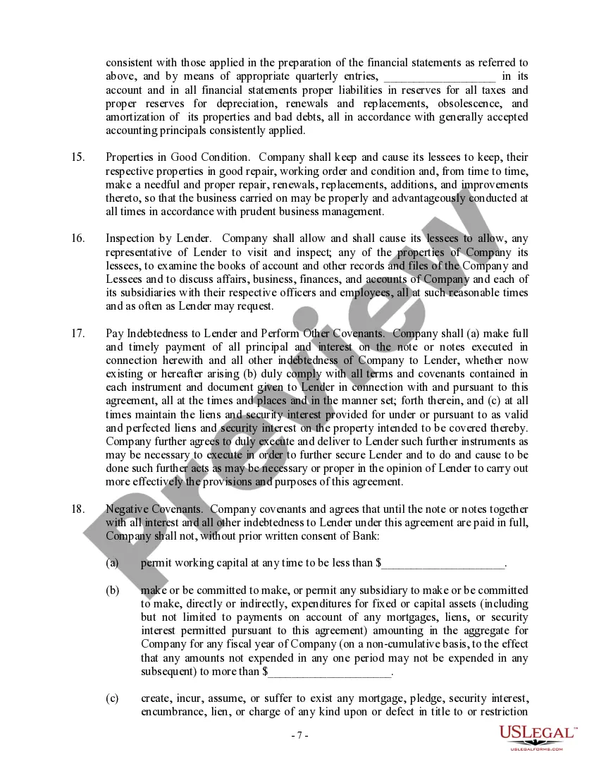 Get Loan Agreement - Long Form Preview Loan Agreement - Long Form