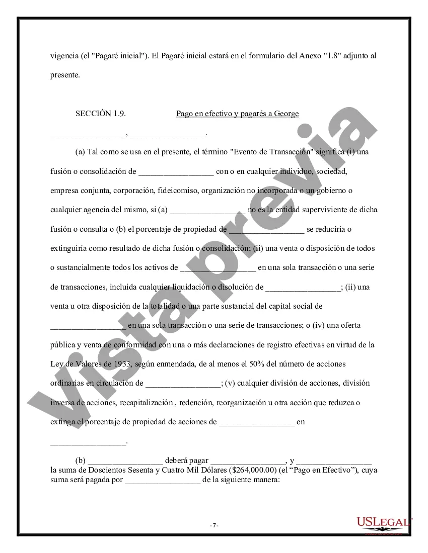 Preview Acuerdo de Fusión