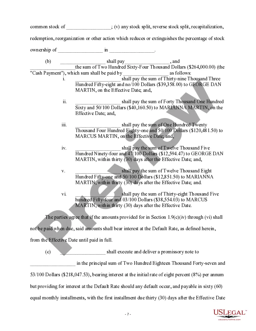 Get Merger Agreement Preview Merger Agreement