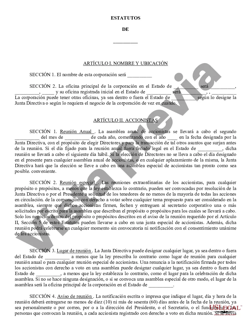 Preview Actas para Corporación