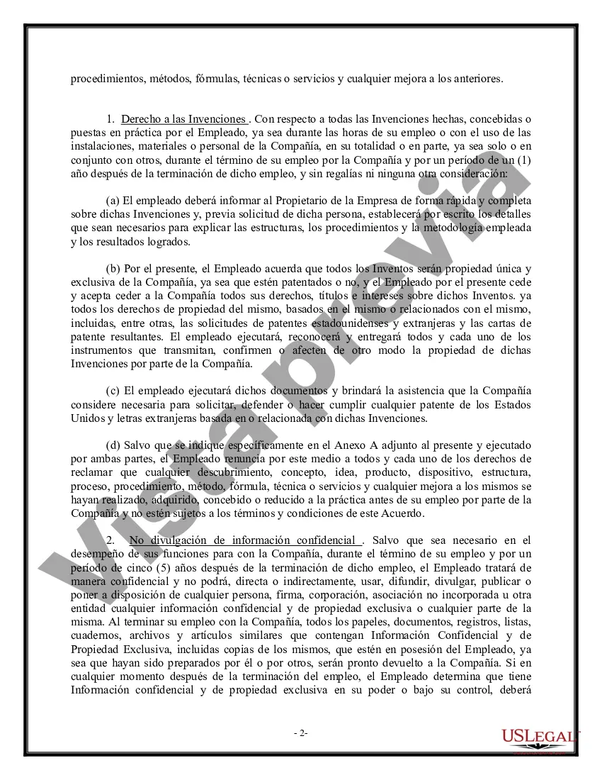 Preview Acuerdos de Confidencialidad - No Competencia en el Empleo