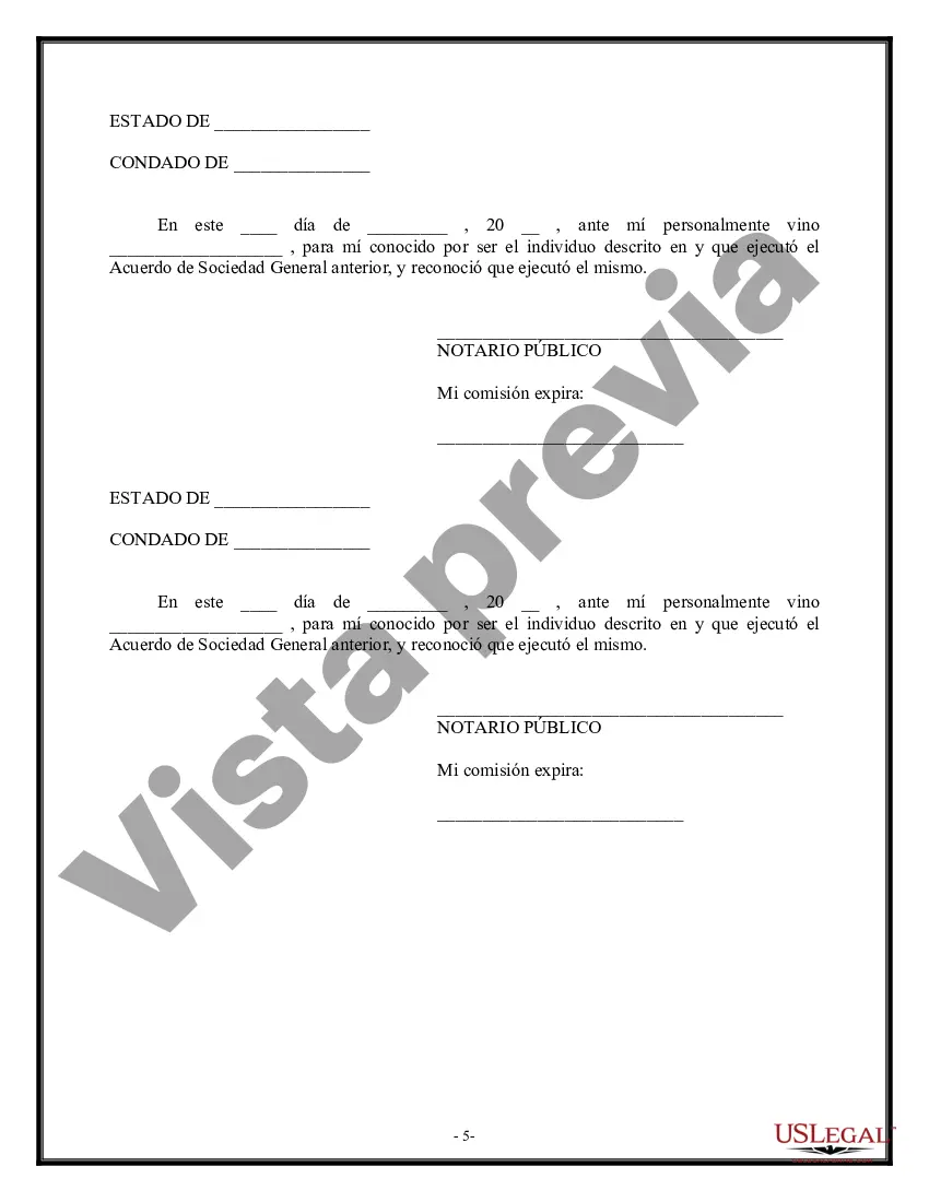Preview Acuerdo de asociación simple