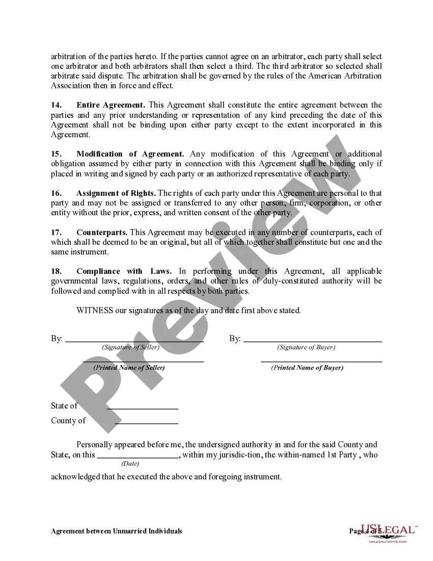 Get Agreement between Unmarried Individuals to Purchase and Hold Residence as Joint Tenants with Right of Survivorship Preview Agreement between Unmarried Individuals to Purchase and Hold Residence as Joint Tenants with Right of Survivorship