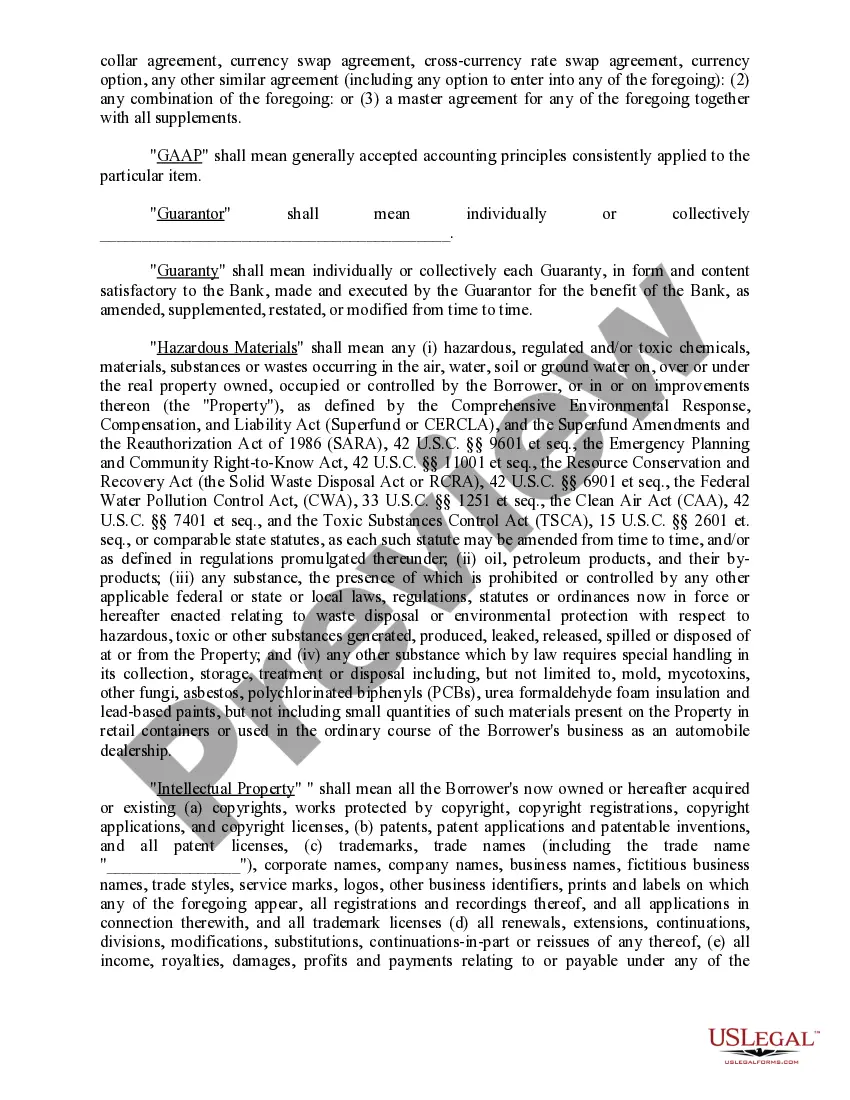 Preview Vehicle Floor Plan Financing and Security Agreement