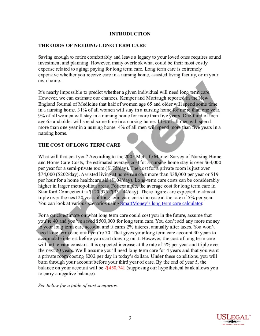 Preview Medicaid Long Term Care Handbook, Planner, and State Resource Guide