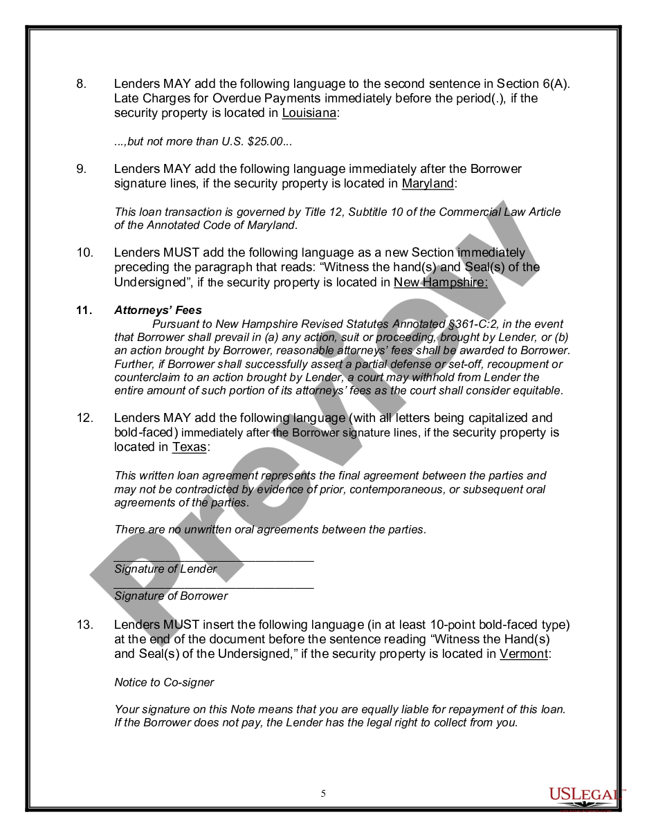 page 4 Balloon Unsecured Promissory Note preview