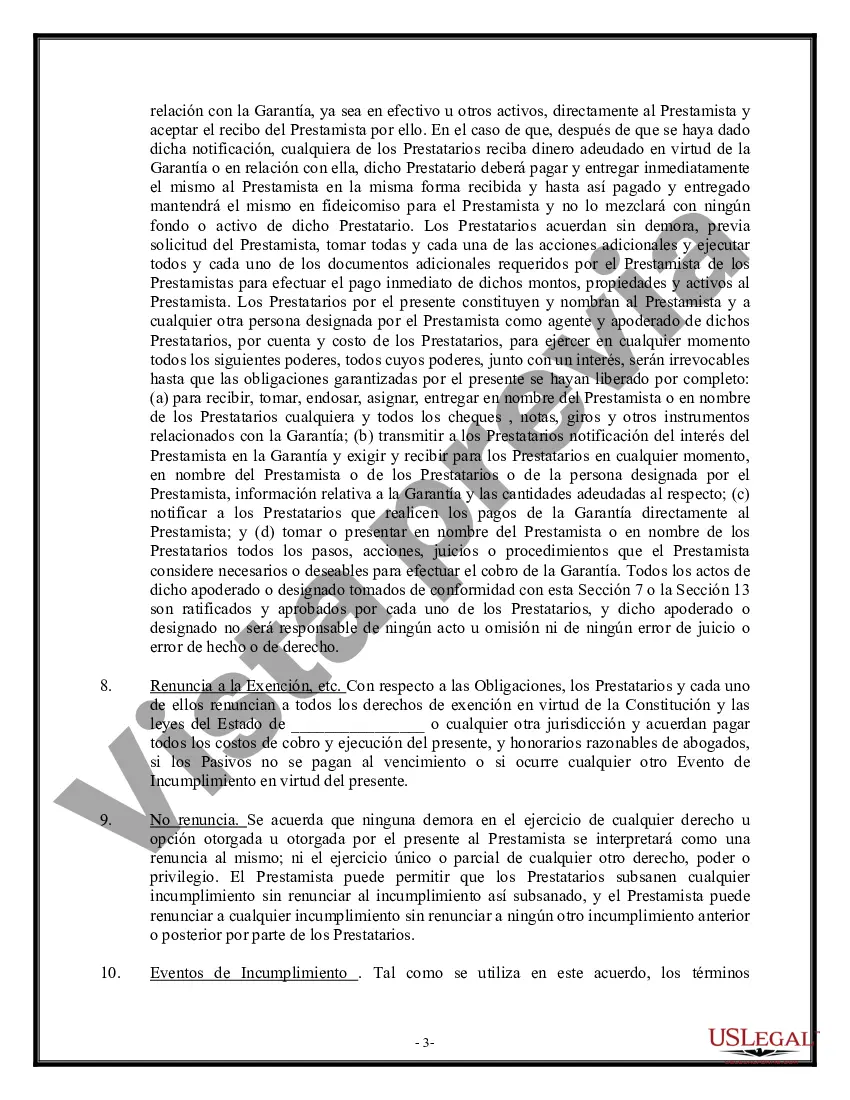 Preview Contrato de Garantía para Pagaré