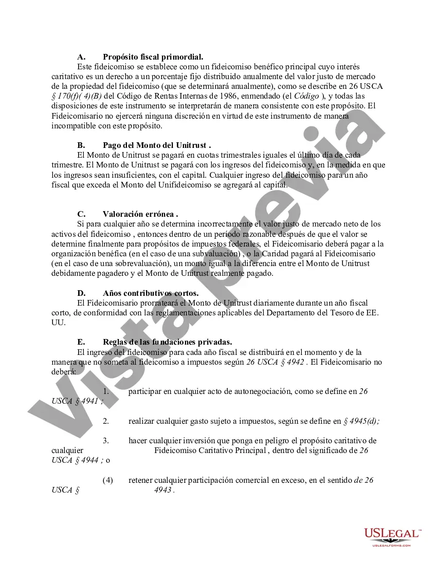 Preview Líder Caritativo Inter Vivos Unitrust