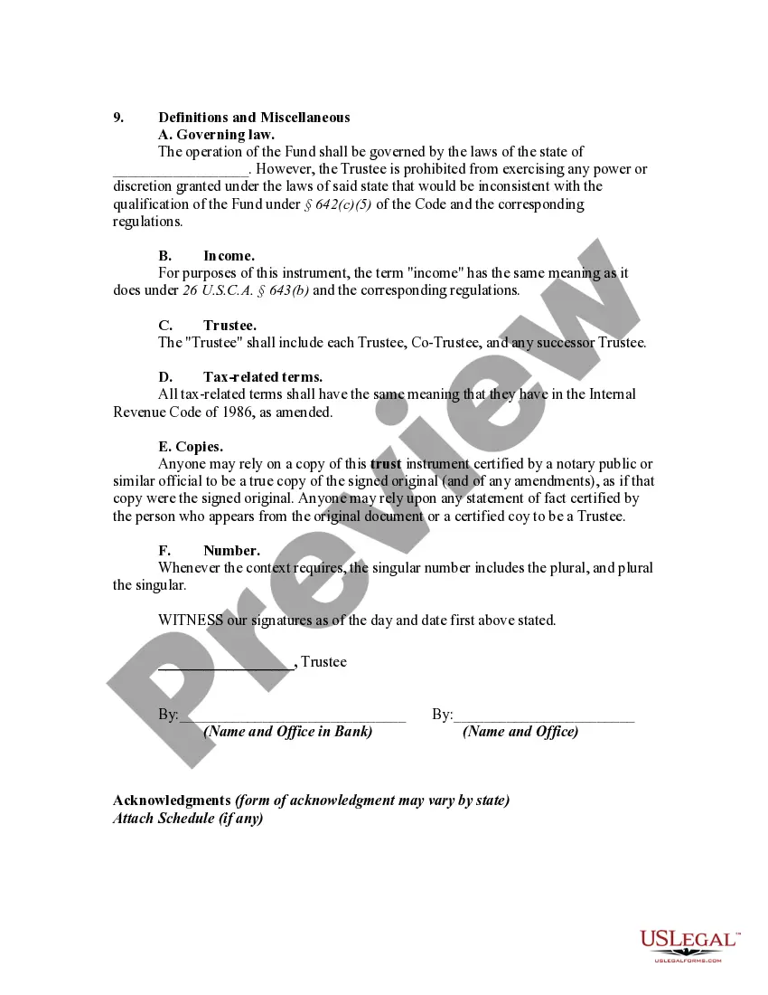 Get Pooled Income Fund with Declaration of Trust by Charitable Organization Preview Pooled Income Fund with Declaration of Trust by Charitable Organization
