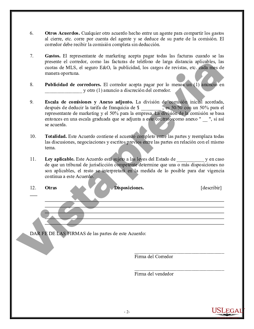 Hennepin Minnesota Contrato de vendedor - Contrato de porcentaje