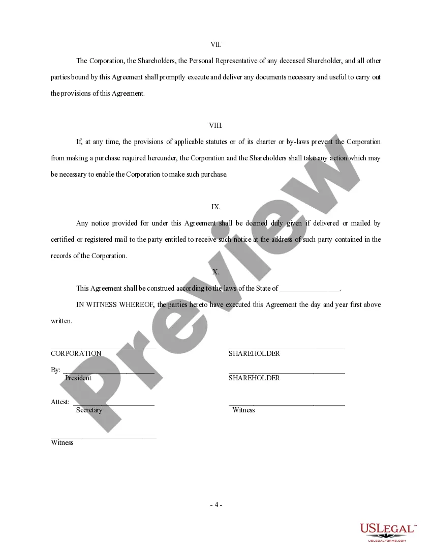 Get Shareholders Agreement - Short Form Preview Shareholders Agreement - Short Form