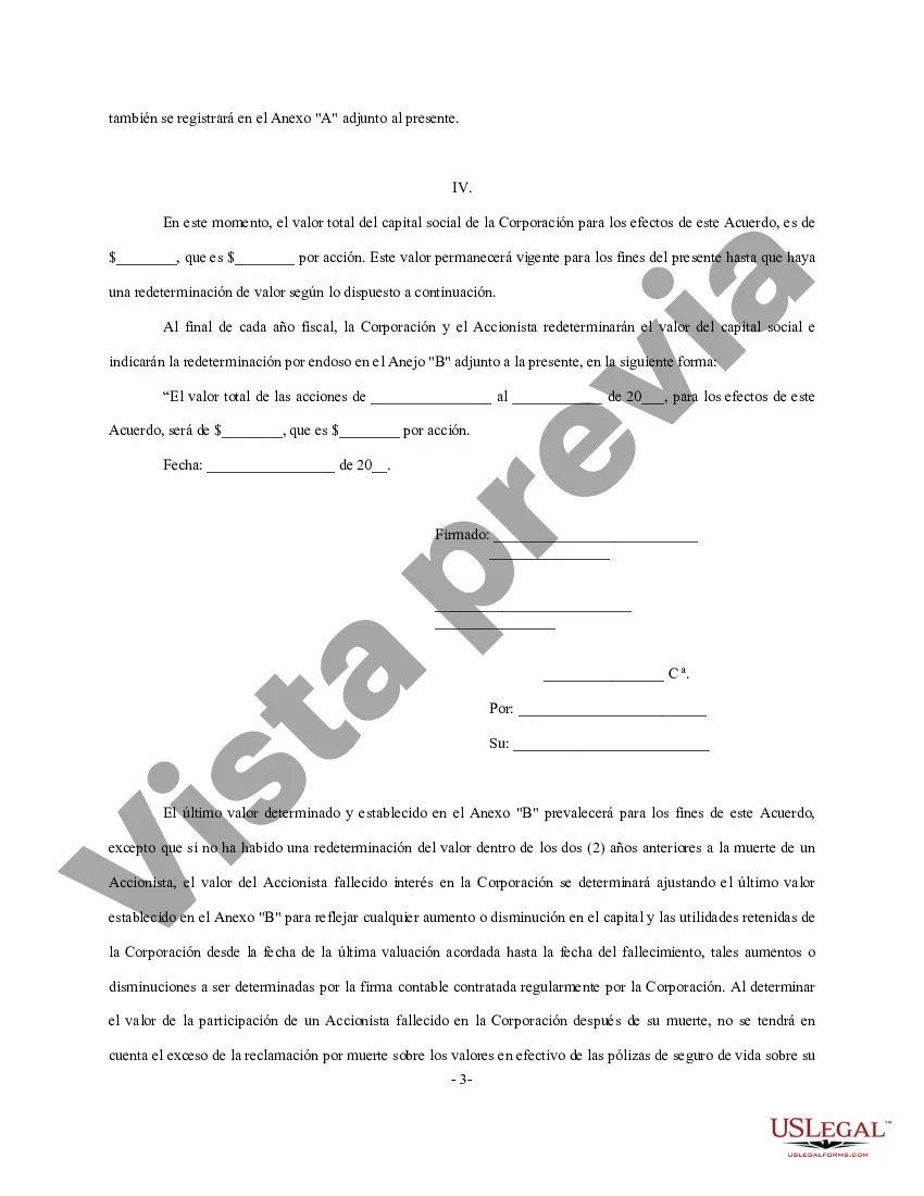 Preview Acuerdo de Retiro de Acciones