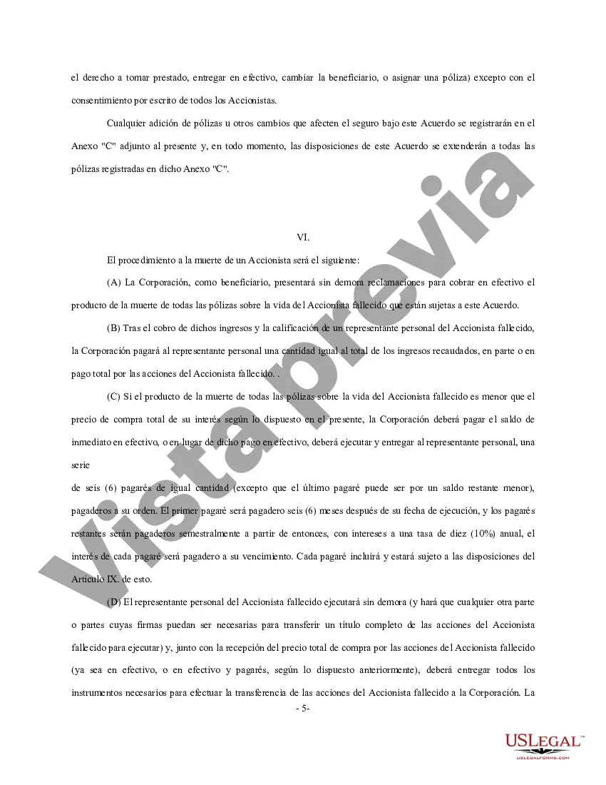 Preview Acuerdo de Retiro de Acciones