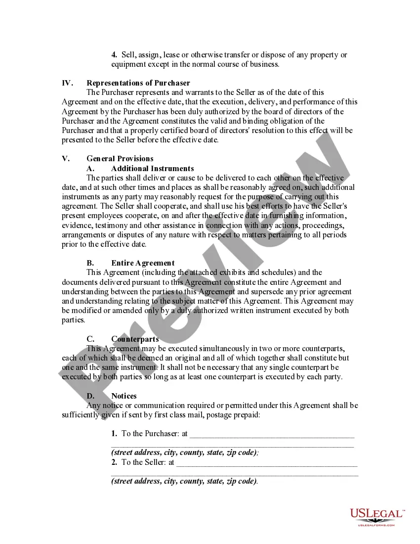 Get Agreement for Sale of Business by Sole Proprietorship with Seller to Finance Part of Purchase Price Preview Agreement for Sale of Business by Sole Proprietorship with Seller to Finance Part of Purchase Price