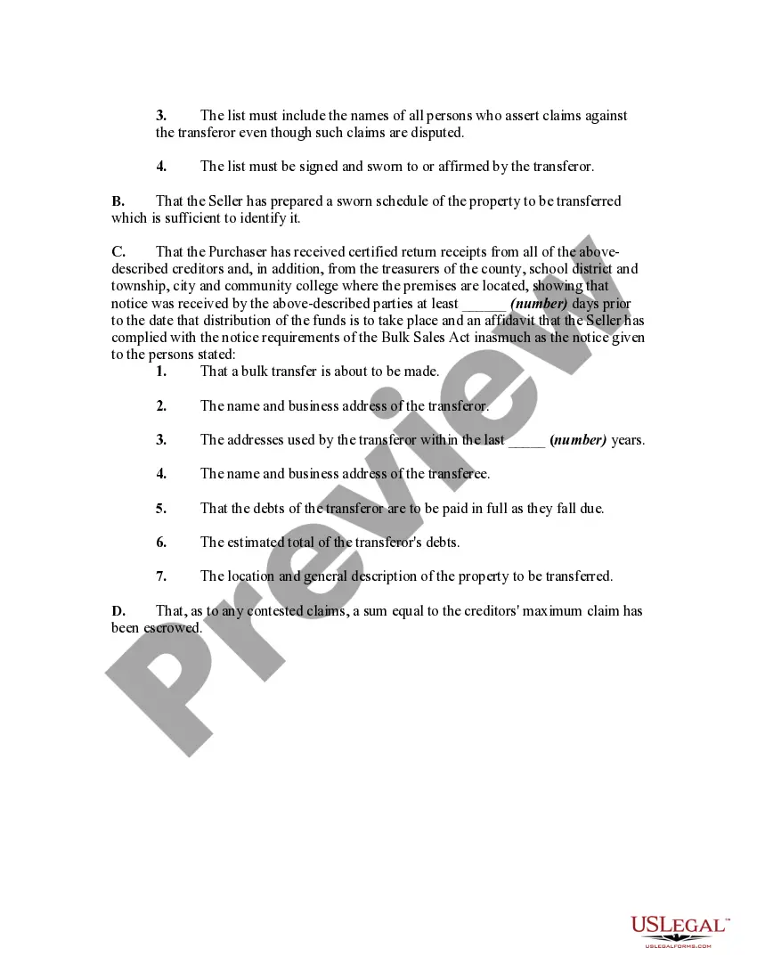 Get Agreement for Sale of Business by Sole Proprietorship with Seller to Finance Part of Purchase Price Preview Agreement for Sale of Business by Sole Proprietorship with Seller to Finance Part of Purchase Price