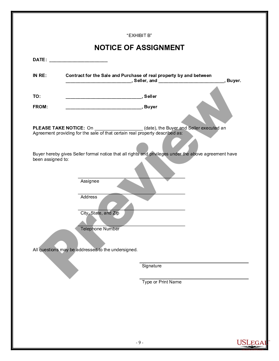 form Tax Free Exchange Agreement Section 1031 preview