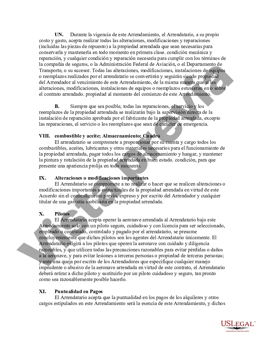 Preview Arrendamiento de Aeronaves por Plazos Sucesivos