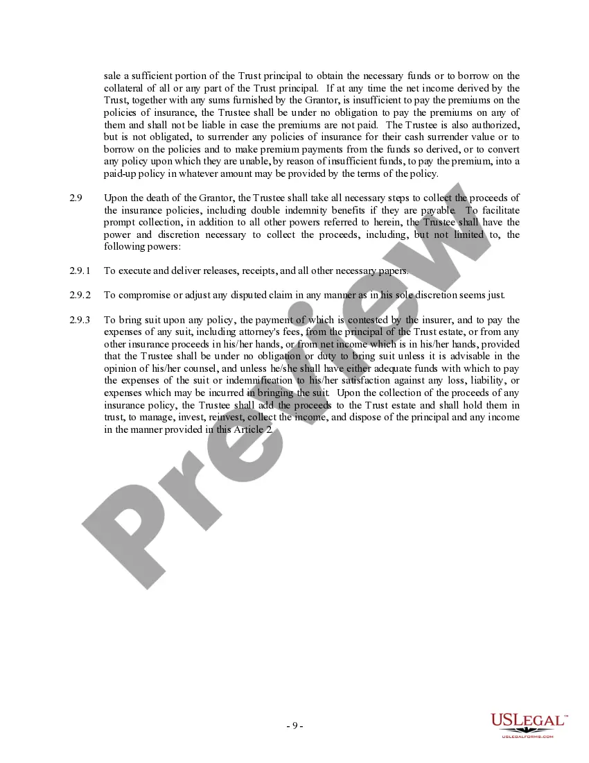 Get Trust Agreement - Family Special Needs Preview Trust Agreement - Family Special Needs