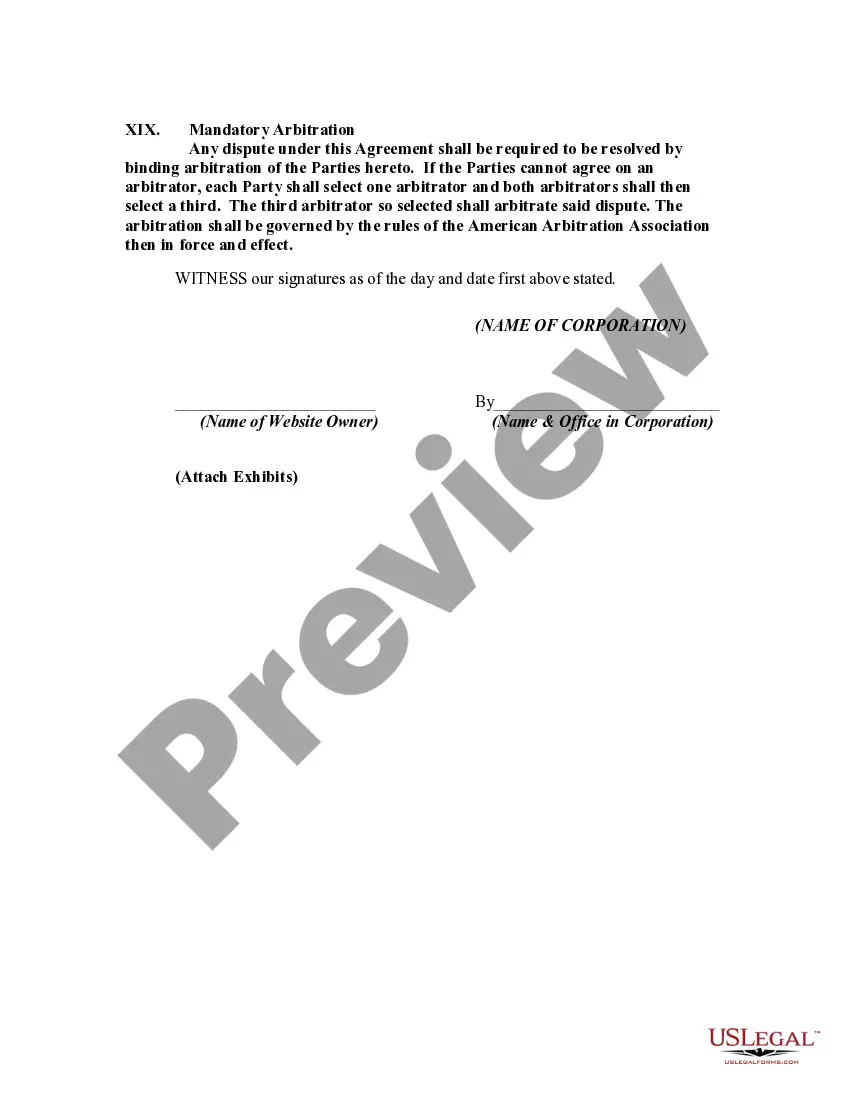 Get Website Sponsorship Agreement Preview Website Sponsorship Agreement