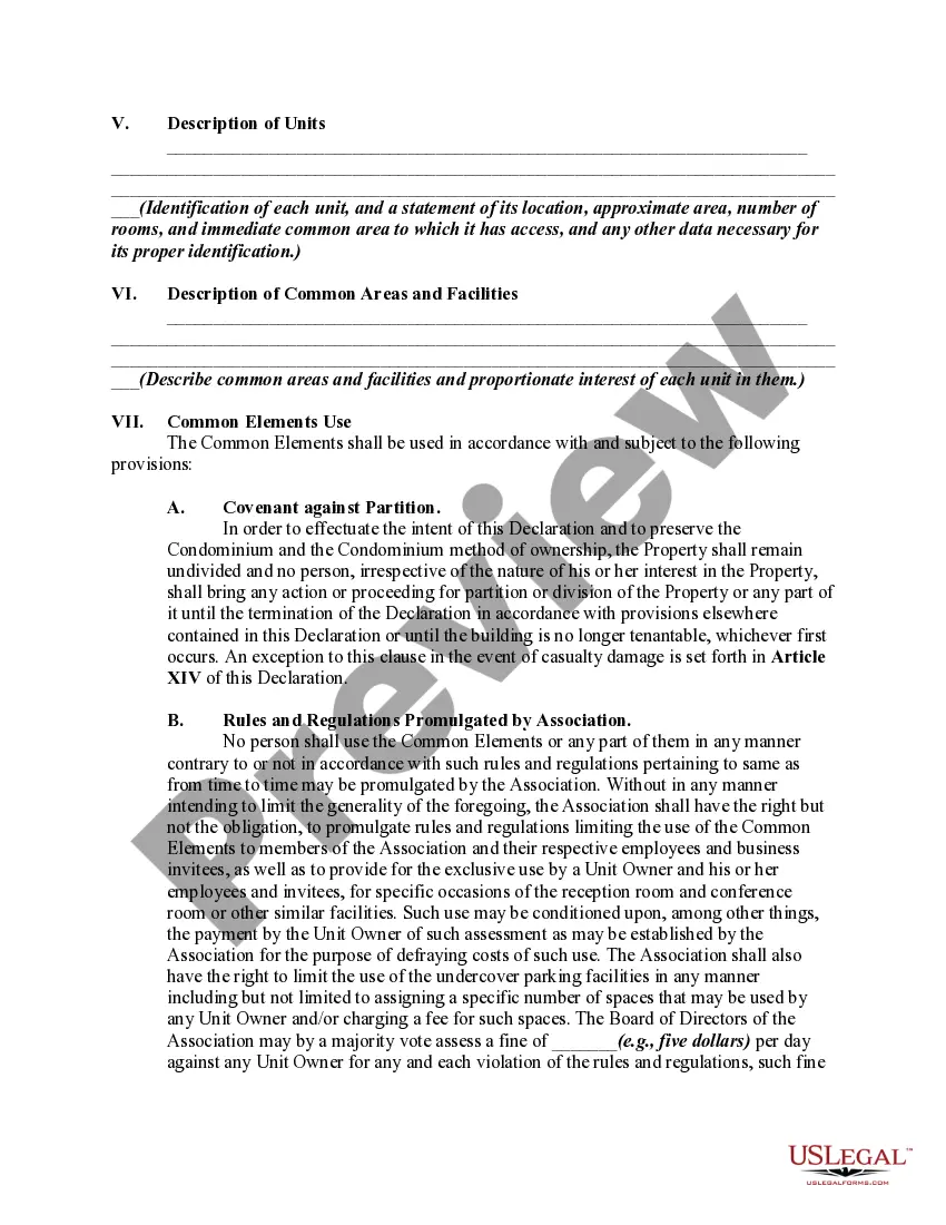 Get Master Deed Declaration of Condominium Preview Master Deed Declaration of Condominium