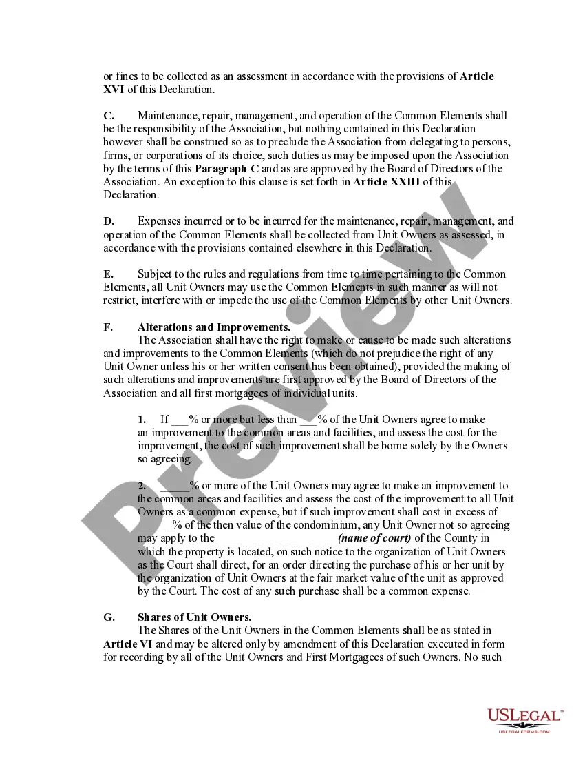 Get Master Deed Declaration of Condominium Preview Master Deed Declaration of Condominium