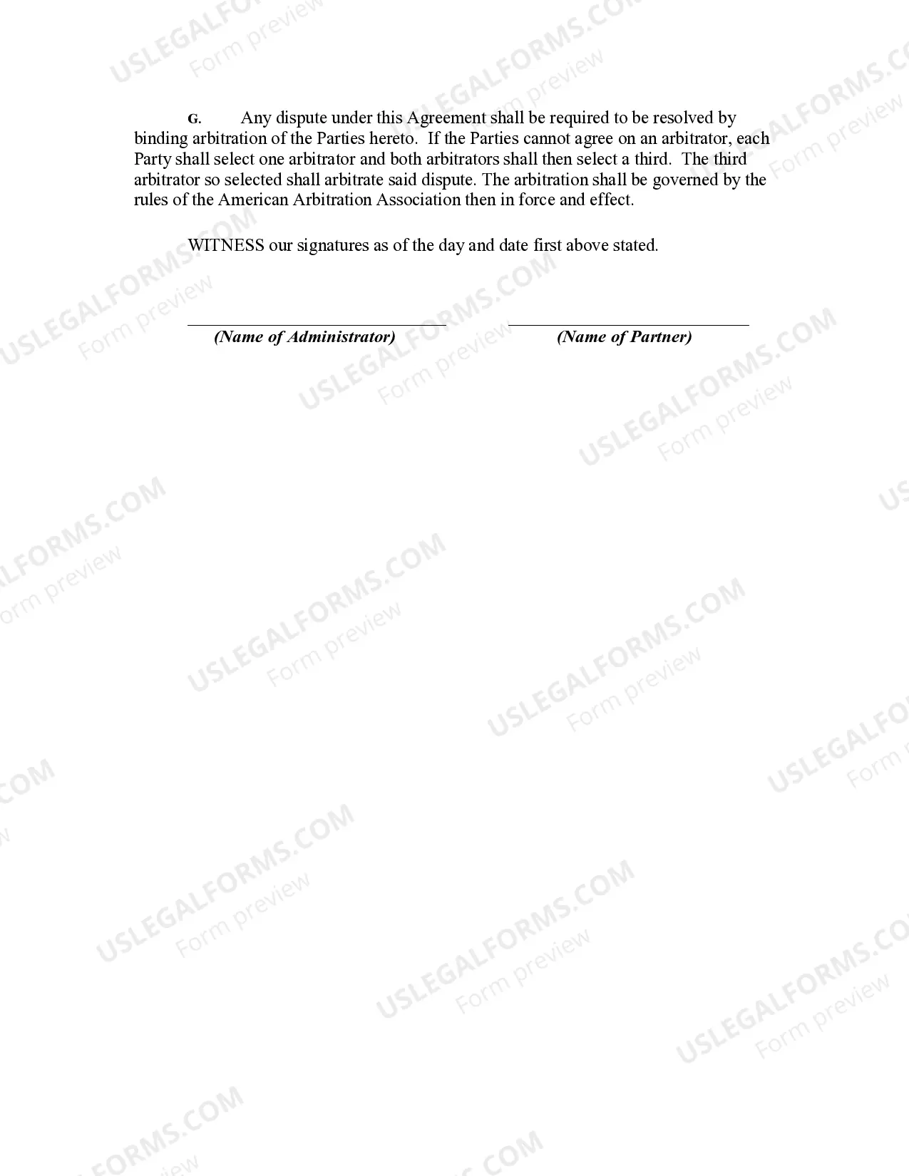 Preview Sale of Deceased Partner's Interest to Surviving Partner in the form of a Purchase Agreement and Bill of Sale