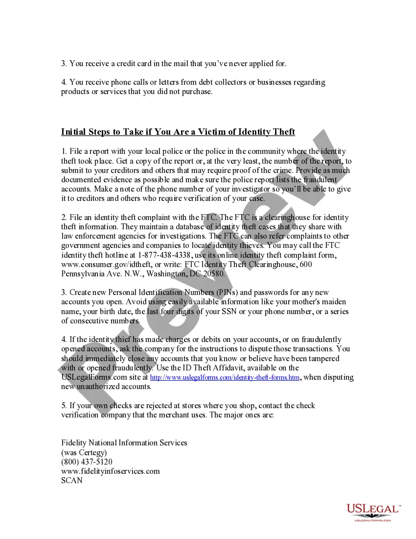 Get Identity Theft Protection Guide Preview Identity Theft Protection Guide