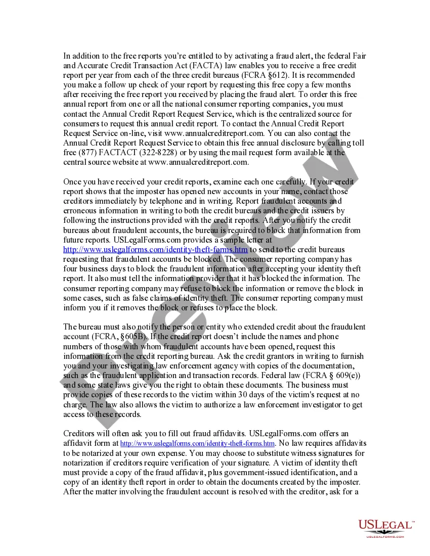 Get Identity Theft Protection Guide Preview Identity Theft Protection Guide