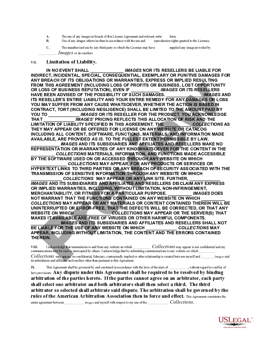 Get End User License Agreement for Royalty Free Images Preview End User License Agreement for Royalty Free Images