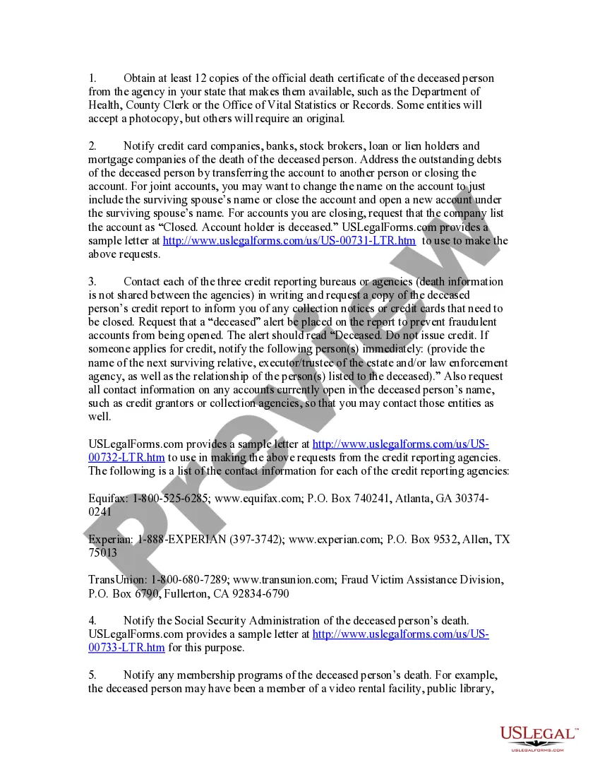 Get Guide for Protecting Deceased Persons from Identity Theft Preview Guide for Protecting Deceased Persons from Identity Theft