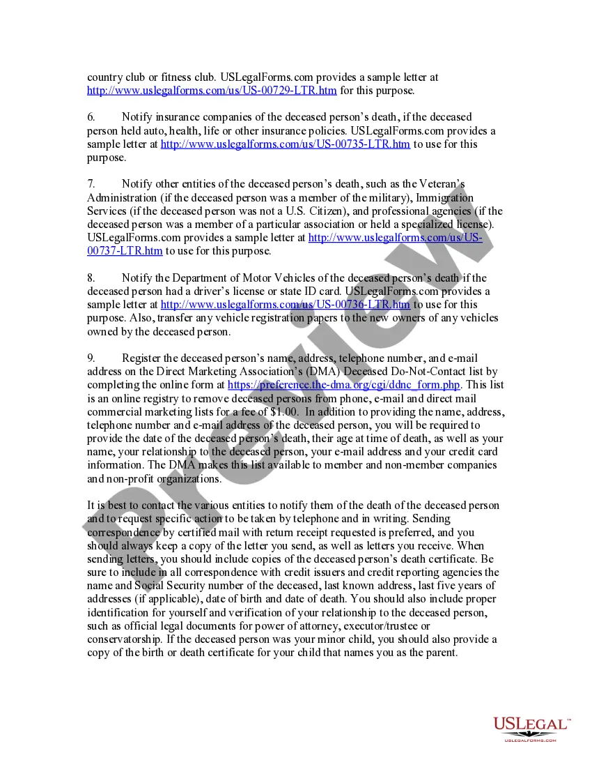 Get Guide for Protecting Deceased Persons from Identity Theft Preview Guide for Protecting Deceased Persons from Identity Theft