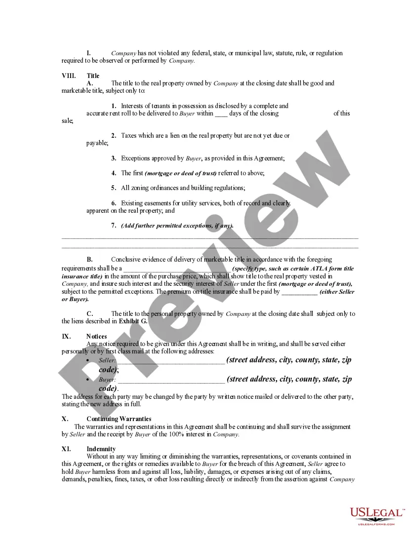 Get Agreement for Sale of all Rights, Title and Interest in Limited Liability Company LLC Preview Agreement for Sale of all Rights, Title and Interest in Limited Liability Company LLC