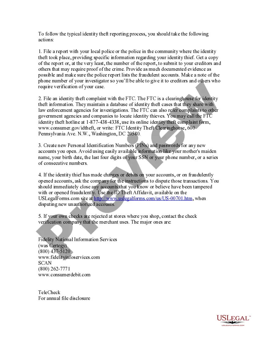 Get Guide for Identity Theft Victims Who Know Their Imposter Preview Guide for Identity Theft Victims Who Know Their Imposter